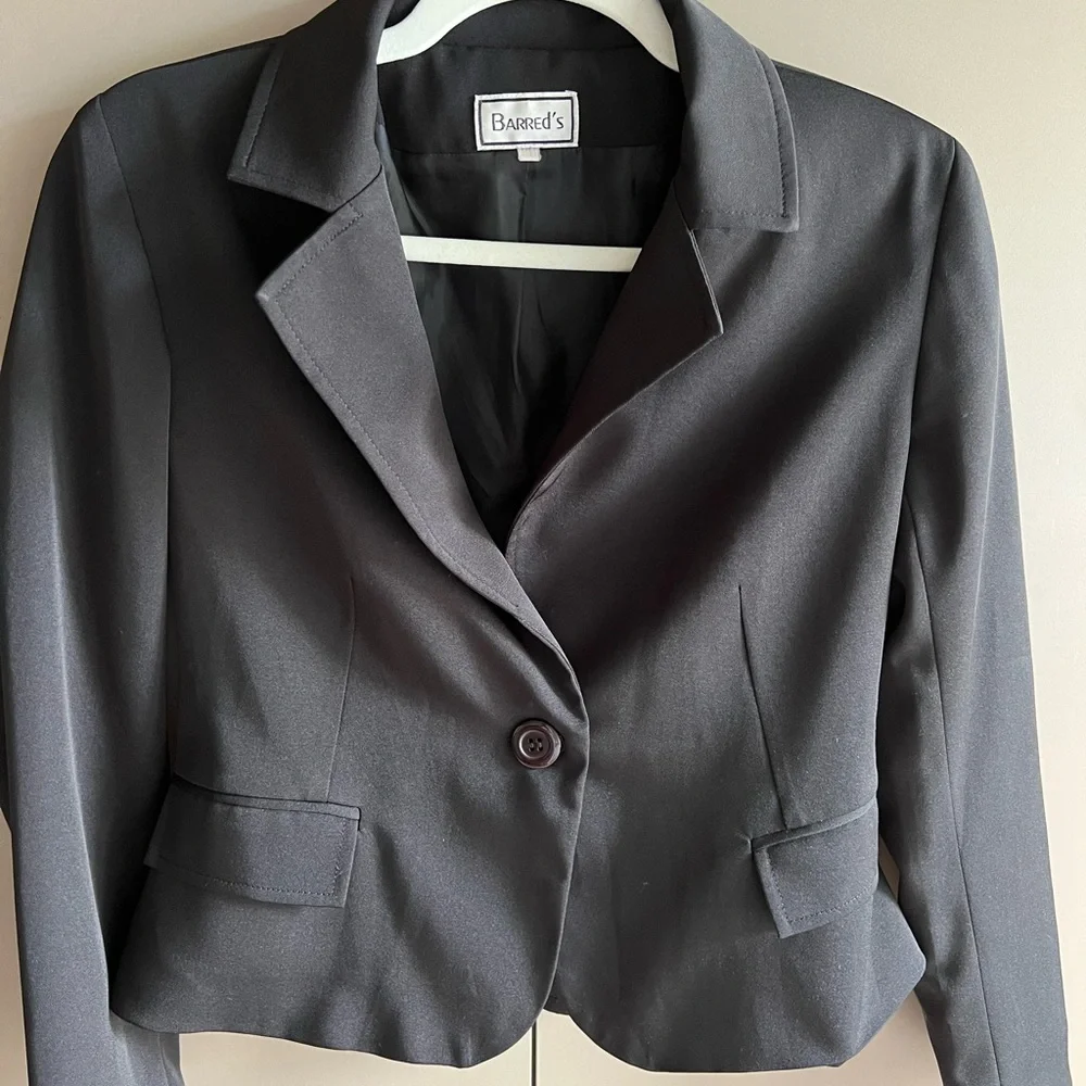 Cropped blazer - Picture 3 of 6